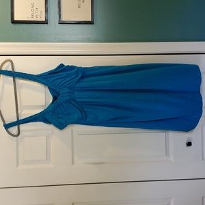 Design History Tank Dress, Turquoise, Size 2X